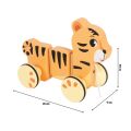 small foot Holz-Nachziehspielzeug Tiger